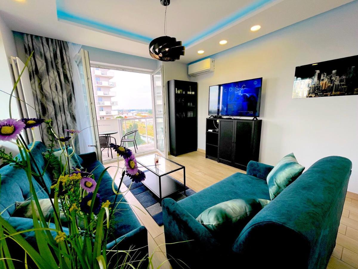 Apartament Z Tarasem I Widokiem Na Odre 브로츠와프 외부 사진