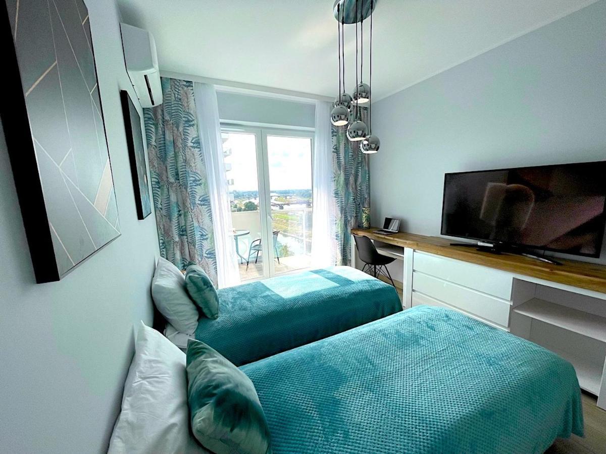 Apartament Z Tarasem I Widokiem Na Odre 브로츠와프 외부 사진
