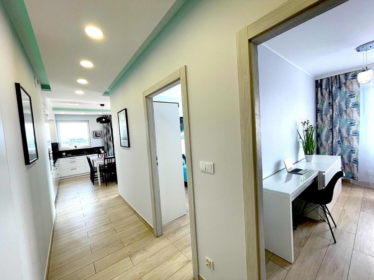 Apartament Z Tarasem I Widokiem Na Odre 브로츠와프 외부 사진